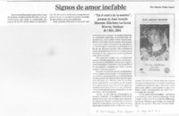 Signos de amor inefable