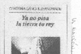 Ya no pisa la tierra tu rey
