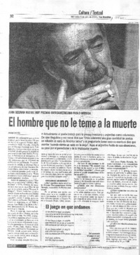 El hombre que no le teme a la muerte [entrevista]