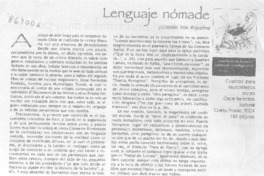 Lenguaje nómade