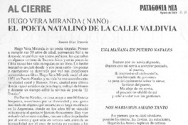 El poeta natalino de la calle Valdivia