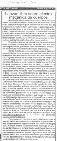 Lanzan libro sobre electro mecánica de cuerpos