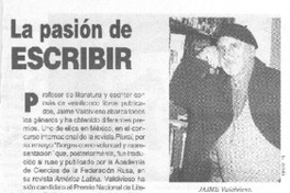 La pasión de escribir [entrevista]