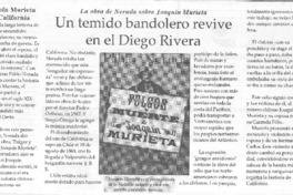 Un Temido bandolero revive en el Diego Rivera