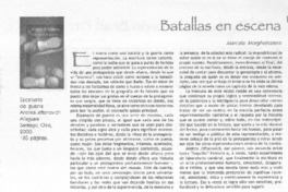 Batallas en escena