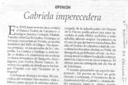 Gabriela imperecedera