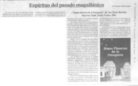 Espíritus del pasado magallánico