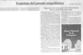Espíritus del pasado magallánico