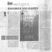 Enigmas vulgares