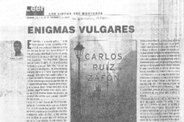 Enigmas vulgares