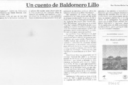 Un cuento de Baldomero Lillo