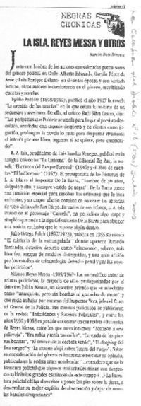 La isla, Reyes Messa y otros