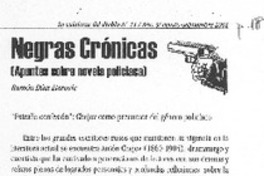 Negras crónicas