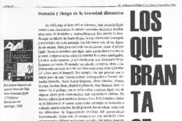 Potencia y riesgo en la brevedad discursiva