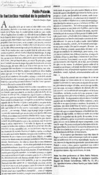 Pablo Palacio, la fantástica realidad de lo pedestre