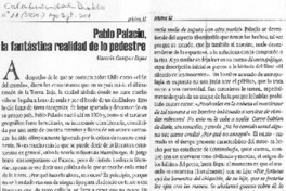 Pablo Palacio, la fantástica realidad de lo pedestre