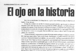 El ojo en la historia