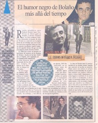 El Humor negro de Bolaño más allá del tiempo