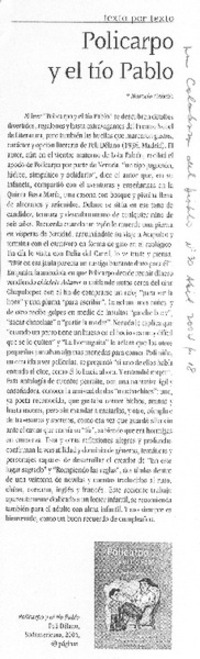 Policarpo y el tío Pablo