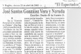 José Santos González Vera y Neruda