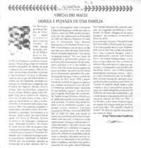 Viñetas del Maule odisea y pujanza de una familia.