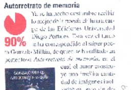 Autorretrato de memoria