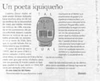 Un poeta iquiqueño