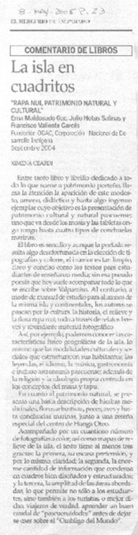 La isla en cuadritos