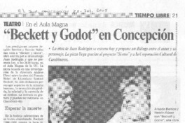 "Beckett y Godot" en Concepción