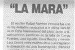 "La Mara".