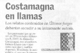 Costamagna en llamas