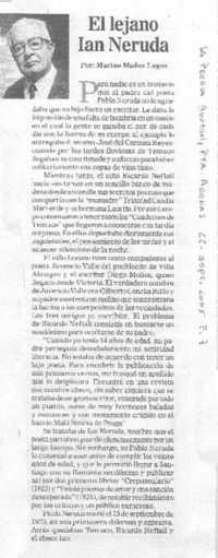 El Lejano Ian Neruda.