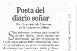 Poeta del diario soñar.