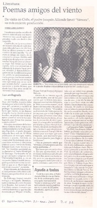 Literatura : poemas amigos del viento