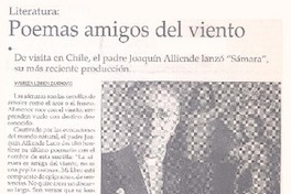 Literatura : poemas amigos del viento