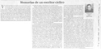 Memorias de un escritor cíclico.