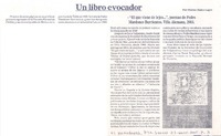Un Libro evocador