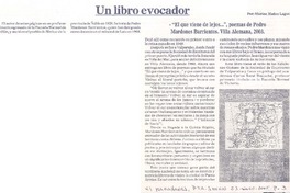 Un Libro evocador