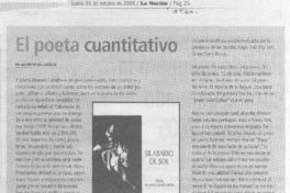 El Poeta cuantitativo