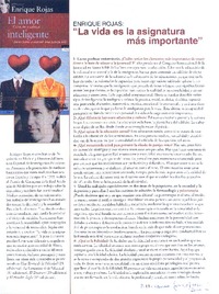 "La vida es la asignatura más importante" [entrevista]