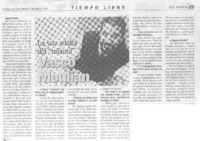 La Voz adulta del "infantil" Vasco Moulián.