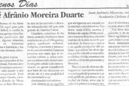 José Afranio Moreira Duarte.