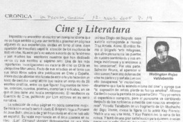 Cine y literatura.