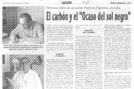 El carbón y el "Ocaso del sol negro" [entrevista]