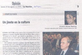 Un Jinete en la locura.