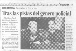 Tras la pistas del género policial (entrevista)