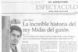 La incleíble historia del rey Midas del guión