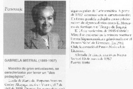 Gabriela Mistral