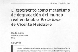 El esperpento como mecanismo de degradación