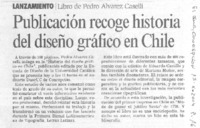 Publicación recoge historia del diseño gráfico en Chile